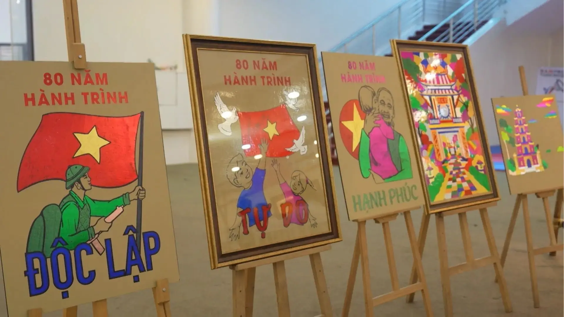 Tranh thếp lá kim loại | Made in Hanoi | 10/10/2025